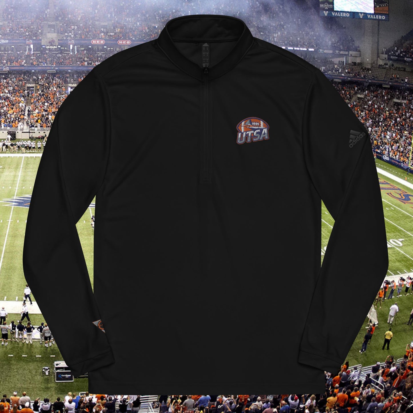 RoadRunners Adidas Sideline Quarter zip pullover