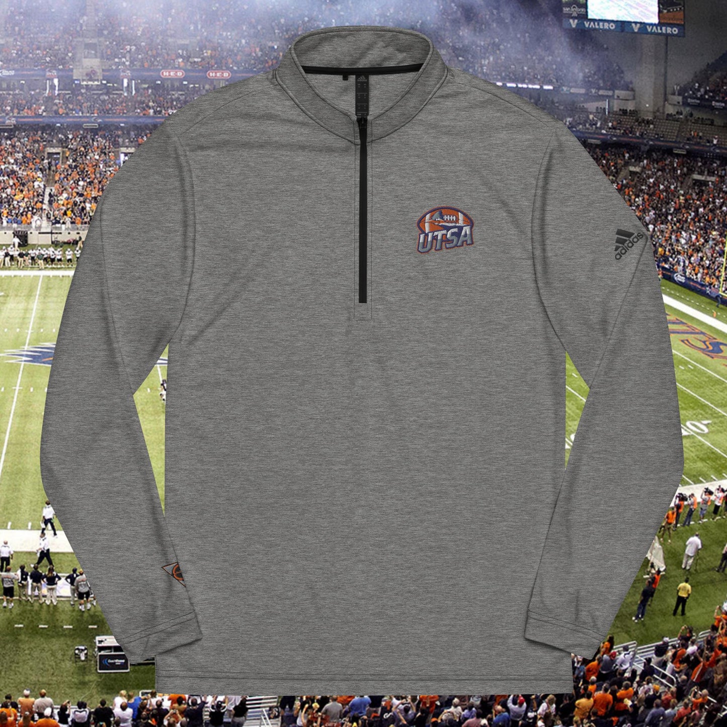 RoadRunners Adidas Sideline Quarter zip pullover