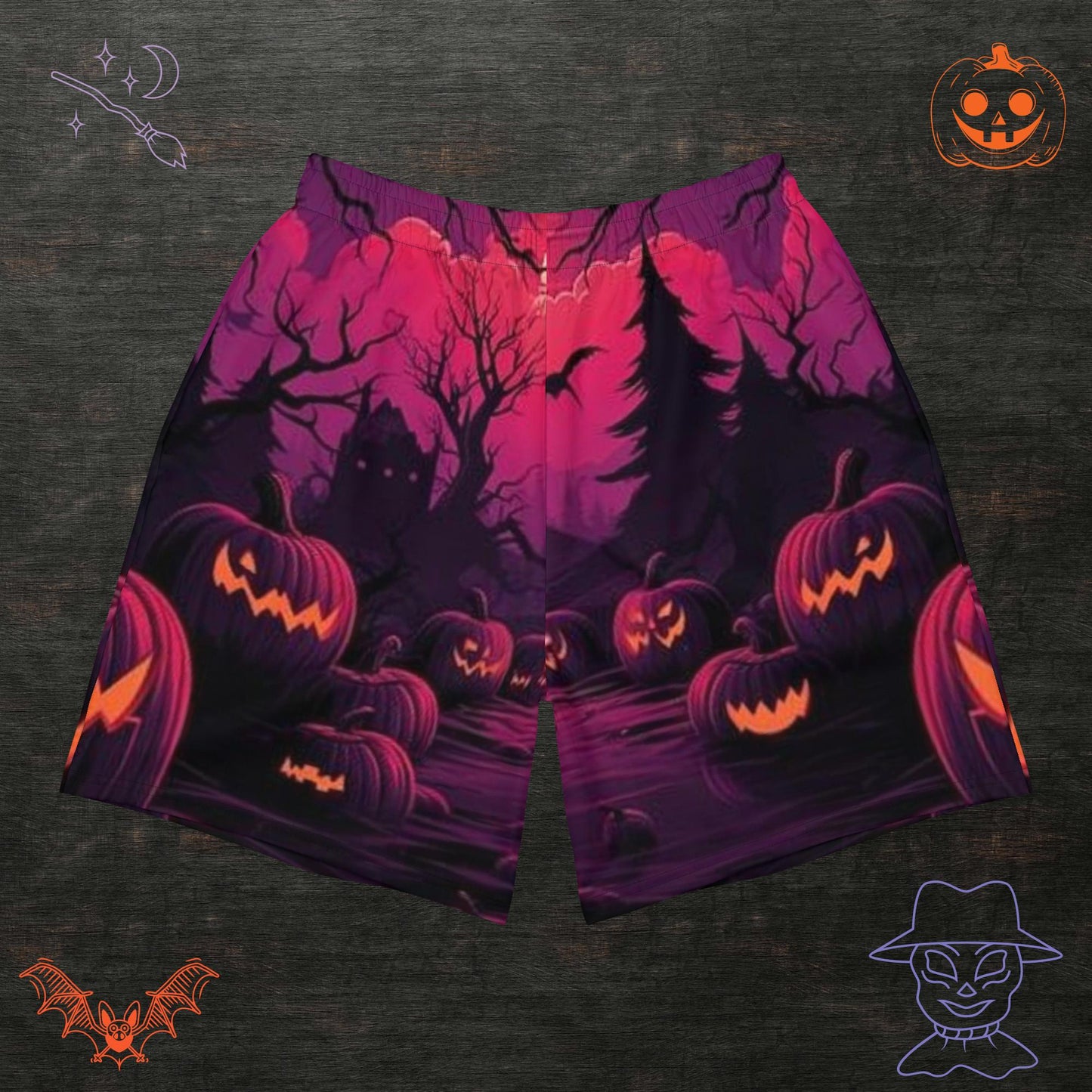 Spooky Forest Ozone Shorts