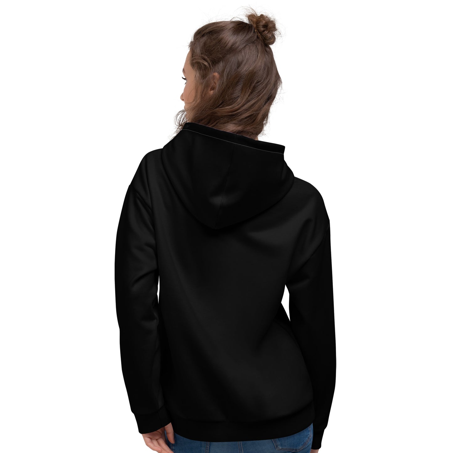 I Love Hot Moms Black OzoneHoodie