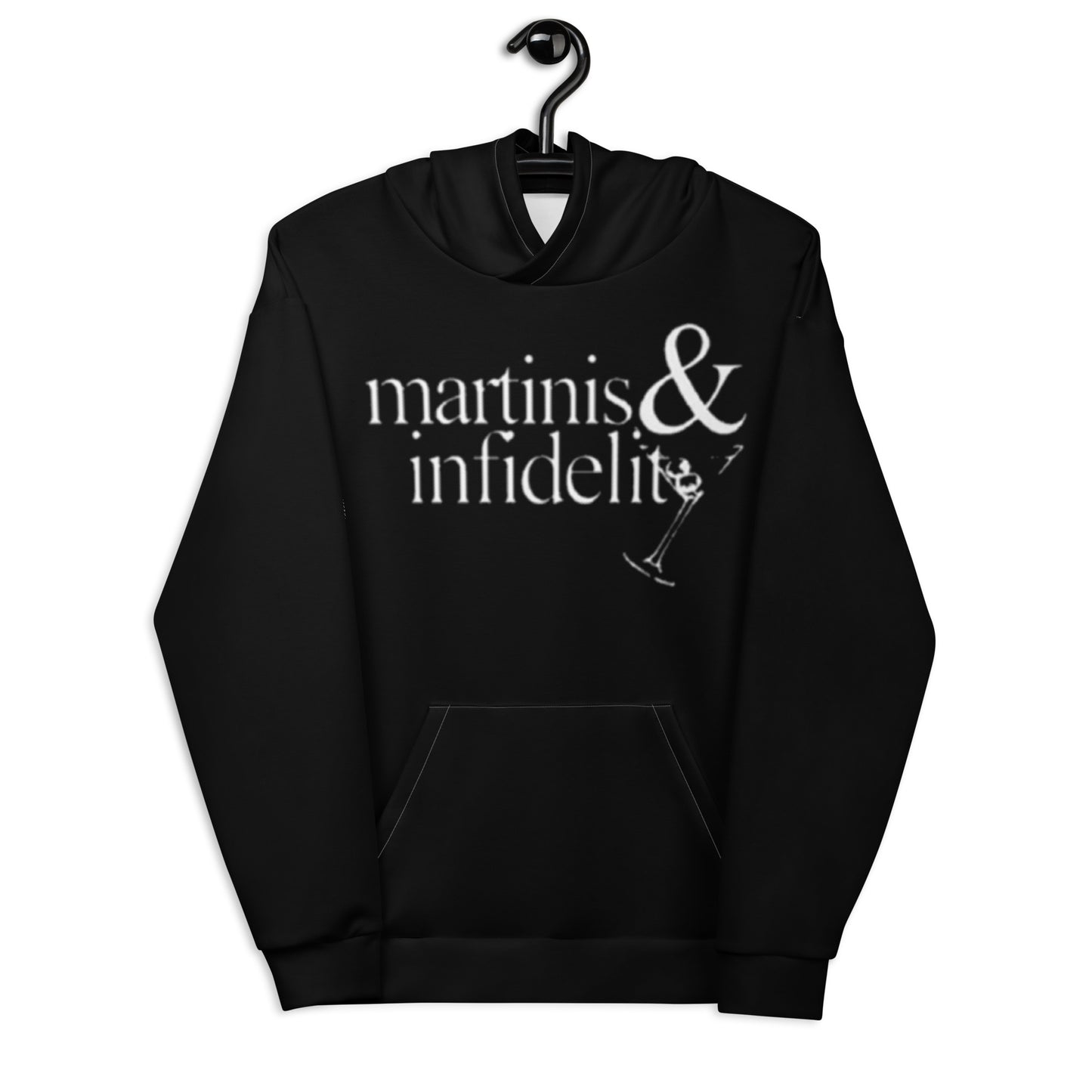 Martinis and Infidelity Black OzoneHoodie
