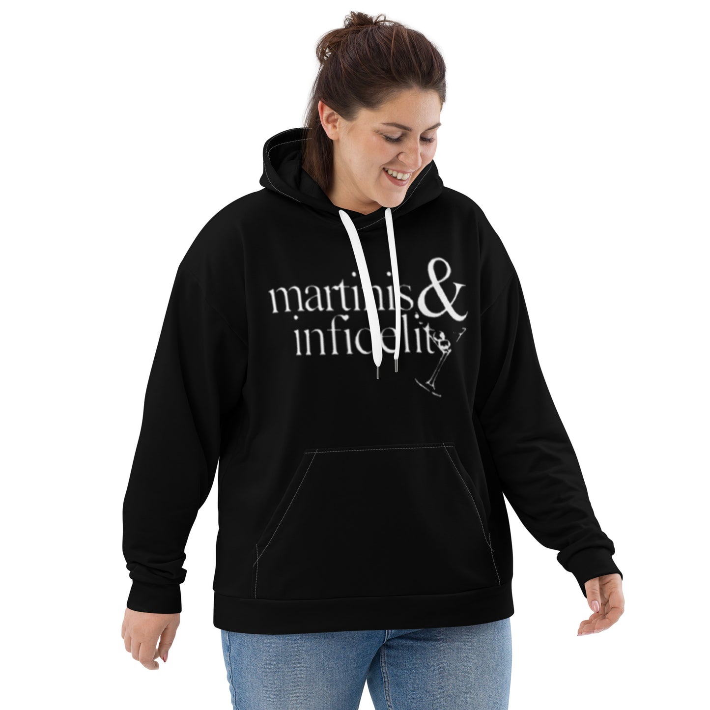 Martinis and Infidelity Black OzoneHoodie