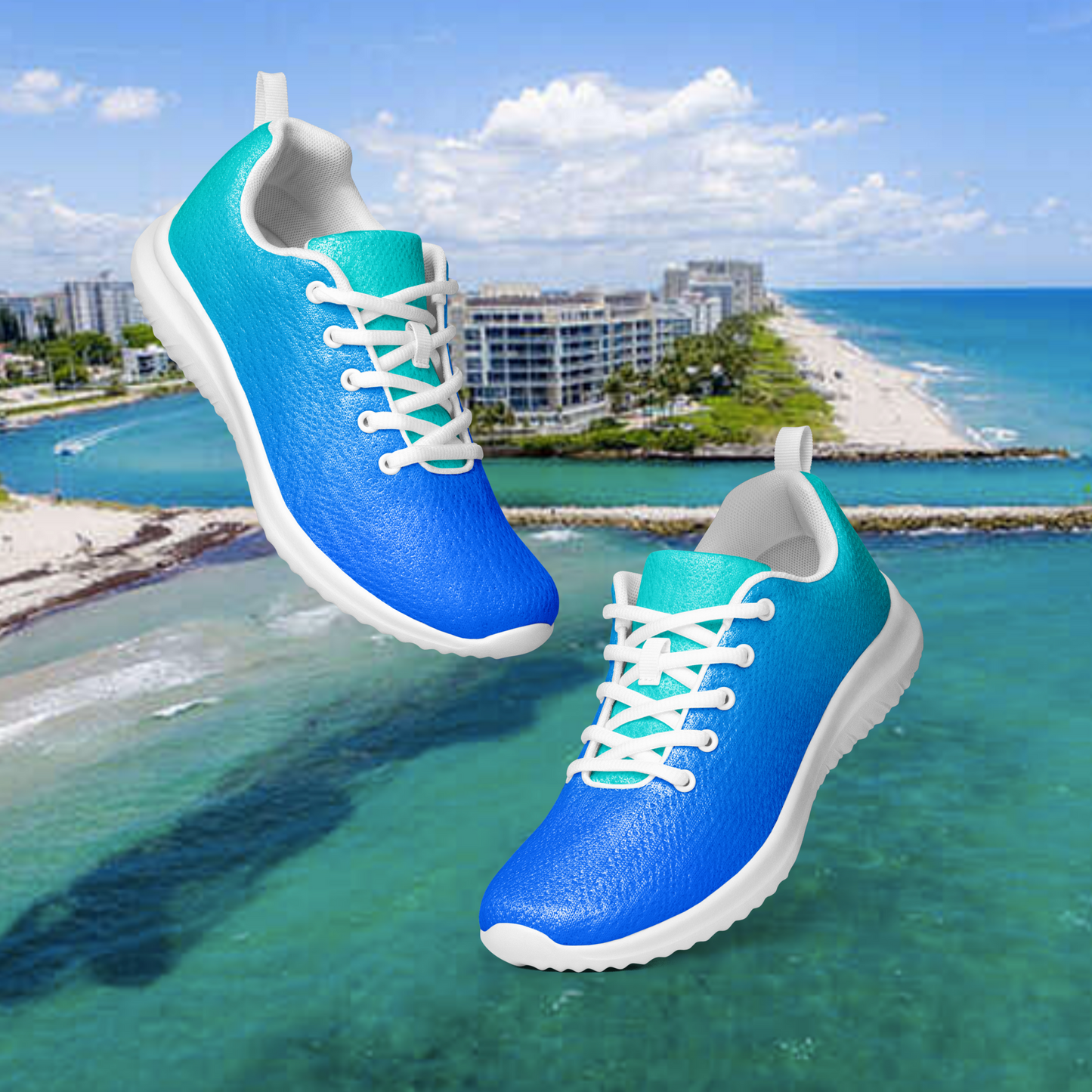 SeaBreeze FlyKnit OzoneShocks Men’s Athletic Shoes