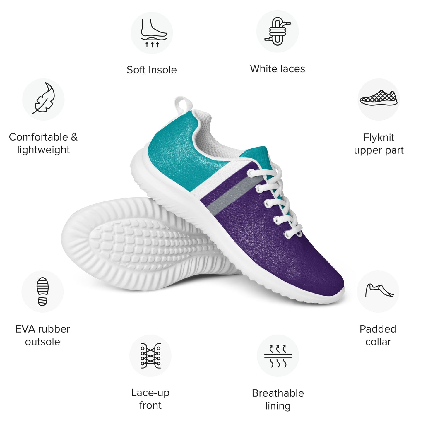 Mighty Ducks FlyKnit OzoneShocks Men’s Athletic Shoes