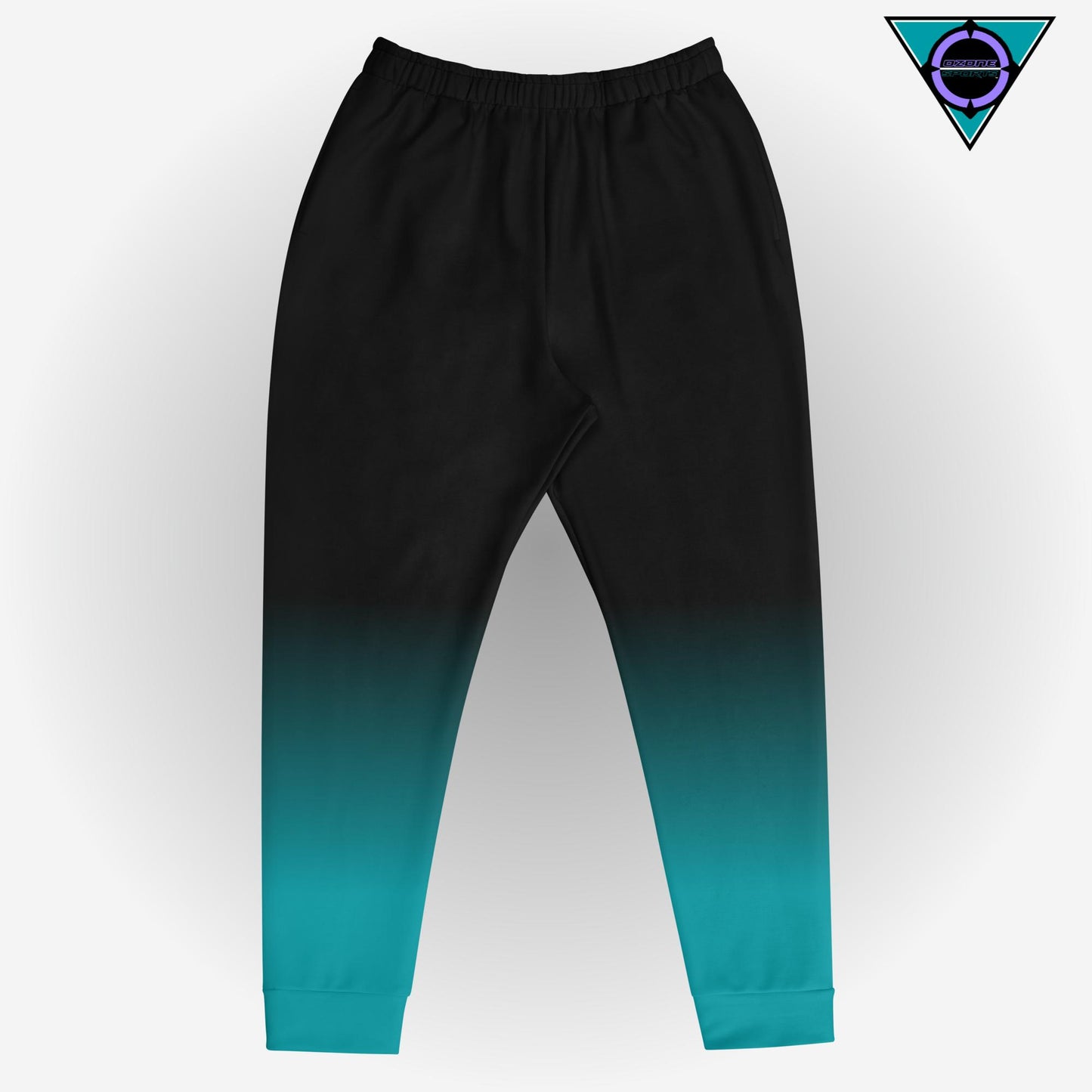 Midnight Teal Fade Ozone Men's Joggers