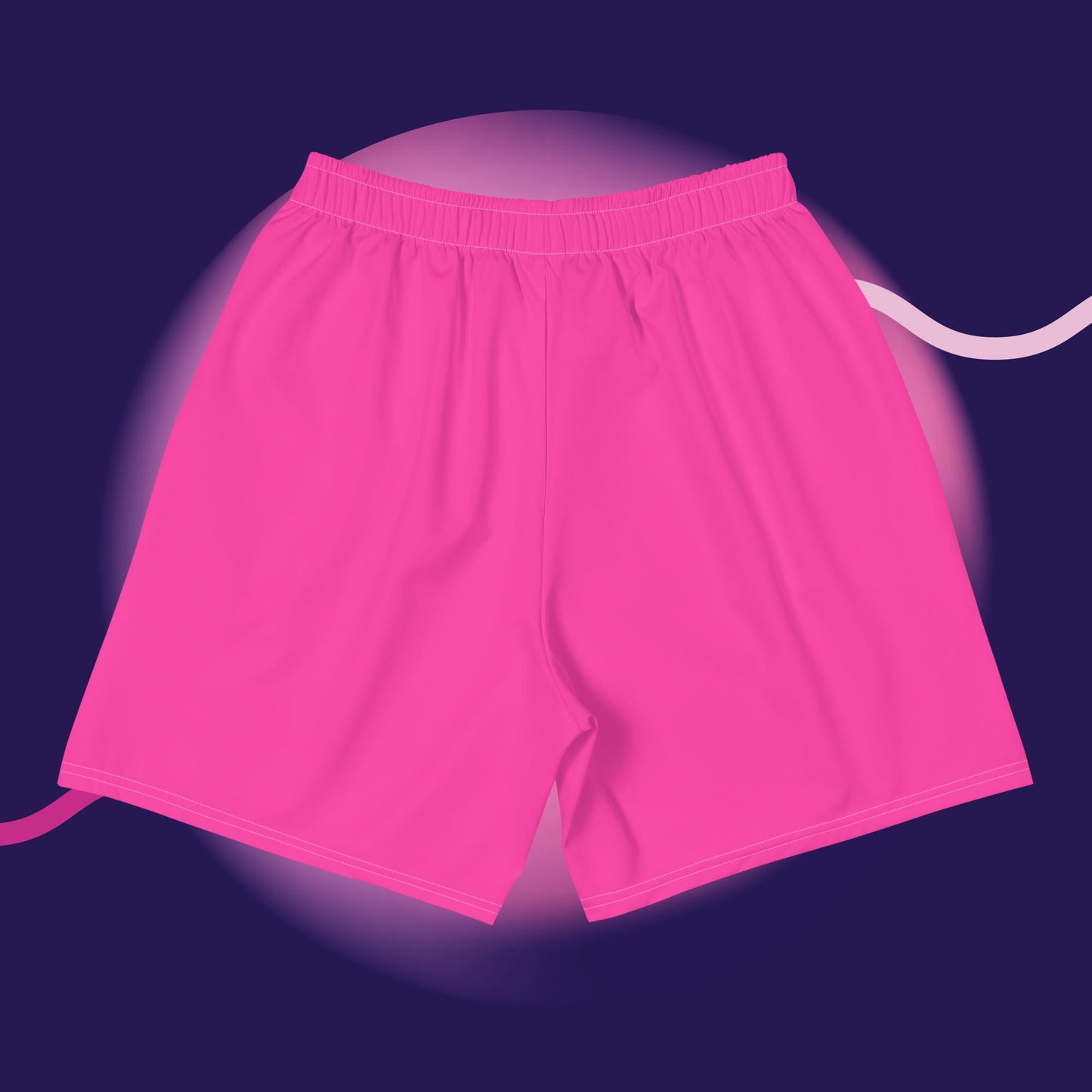 Solid Bright Pink Ozone Shorts