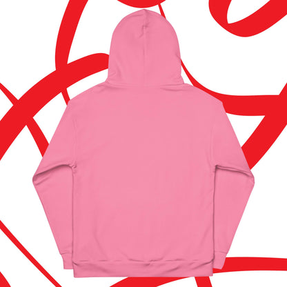 I Love Hot Moms Light Pink OzoneHoodie